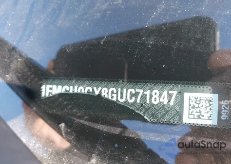 2016 Ford Escape Se из США, поврежденный, VIN 1FMCU9GX8GUC71847